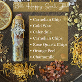 Bee Happy Spell Bottle