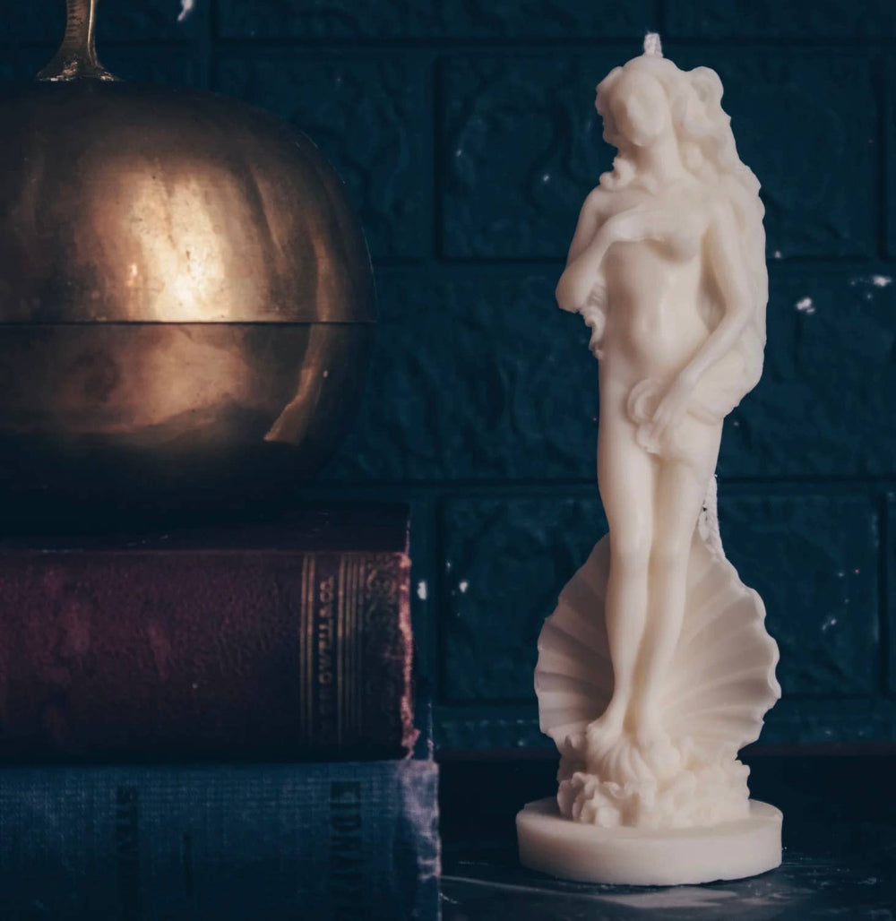 Birth of Venus Pillar Candle