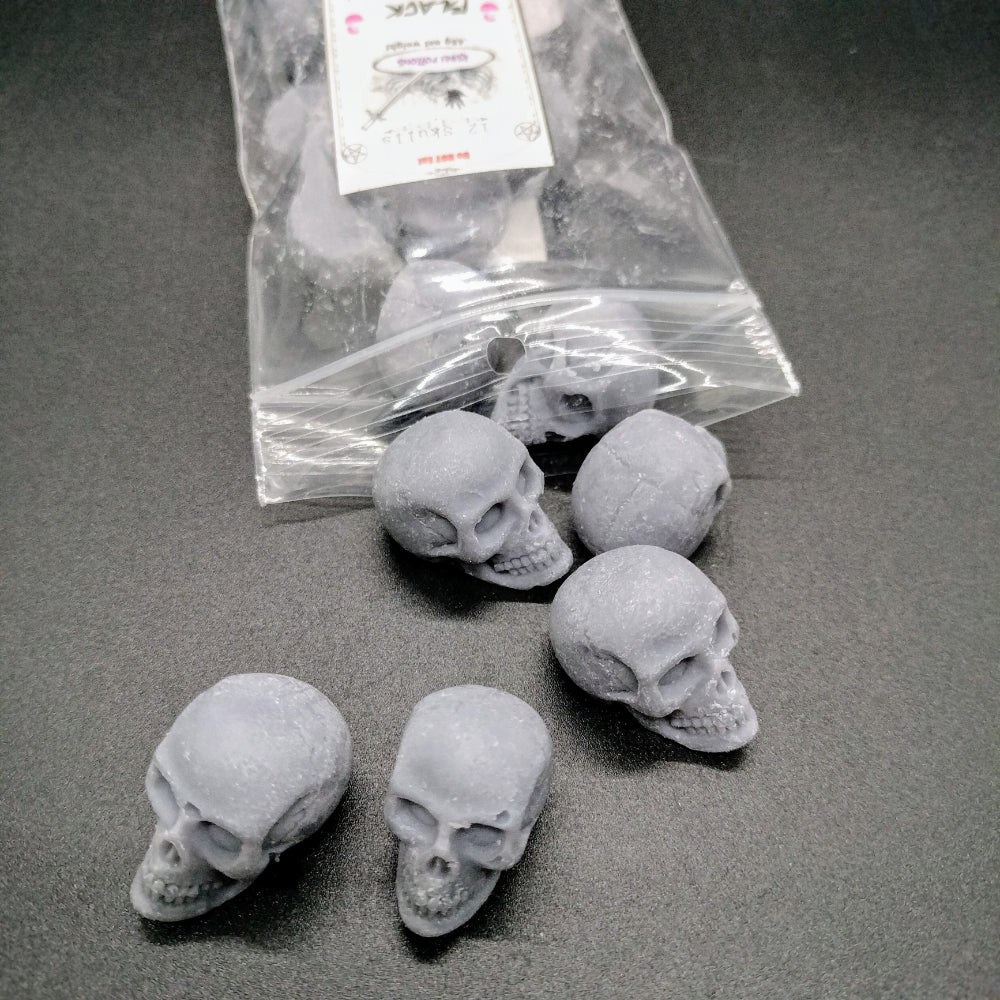 Black Cauldron Mini Skull Wax Melts Witchcraft Rebel Potions   