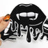 Bloody Vampire Kiss Iron on Patch
