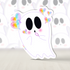 Blowing Bubble Ghost Sticker