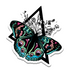 Butterfly Sticker