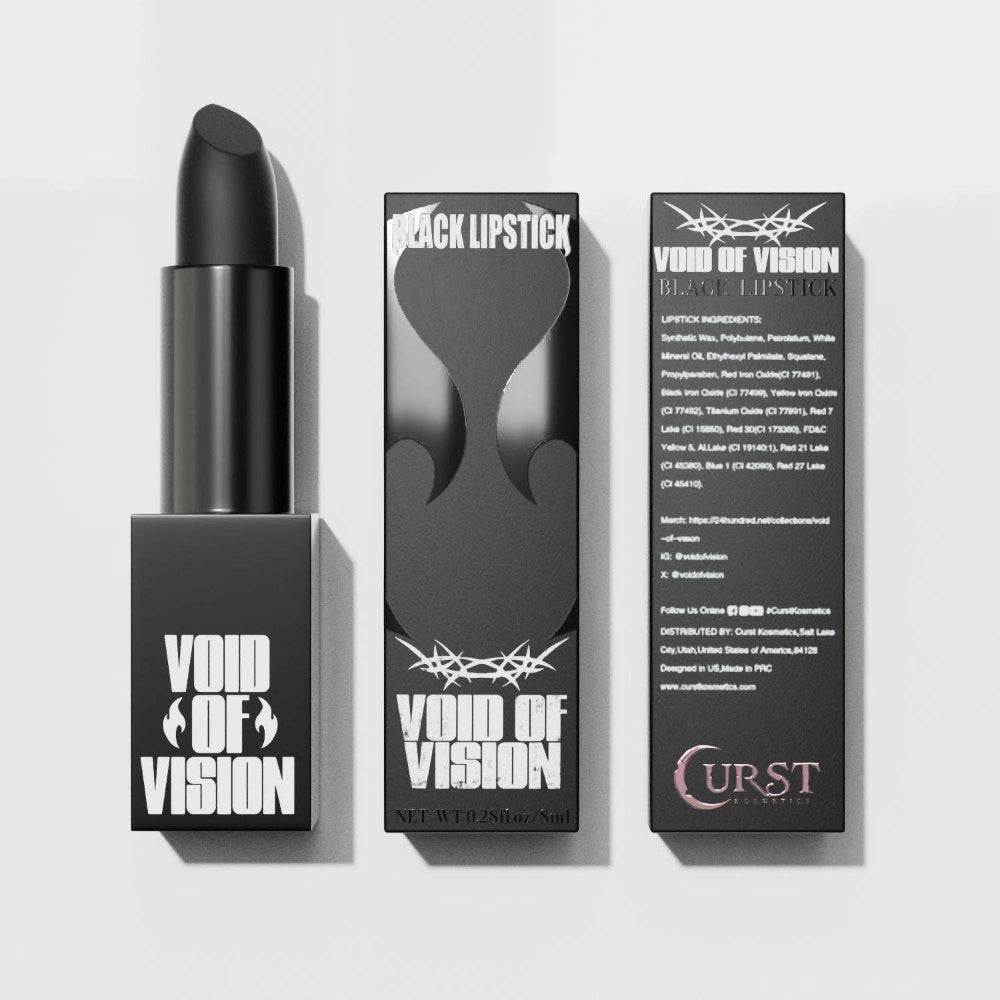 Void of Vision Black Lipstick