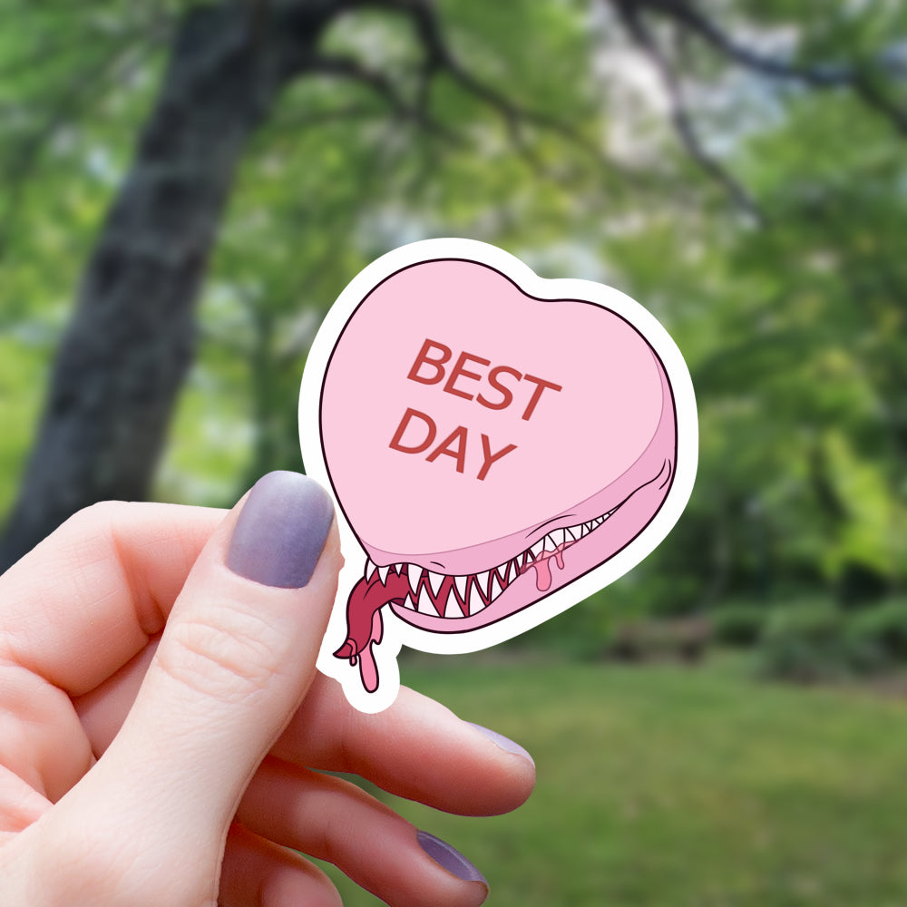 Candy Heart Mimic Sticker