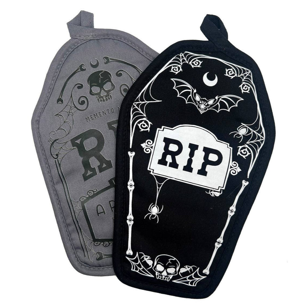 Cemetery Pot Holders Set of 2