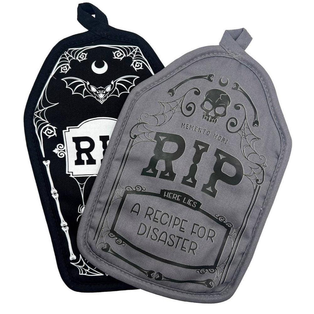 Cemetery Pot Holders Set of 2