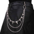 Chain and Spikes Waist Chain