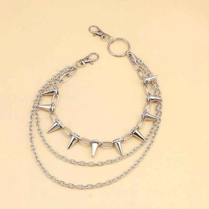 Chain and Spikes Waist Chain