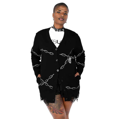 Chained Cardigan
