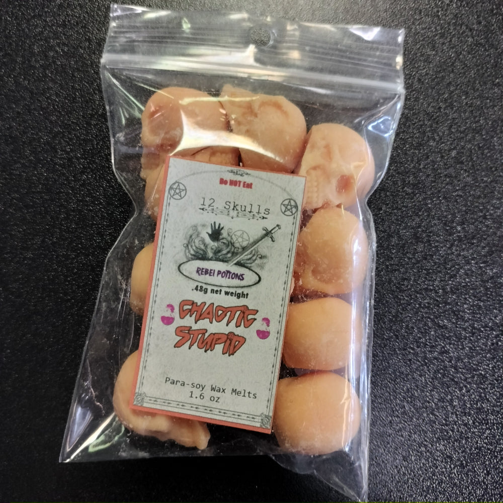 Chaotic Stupid Mini Skull Wax Melts