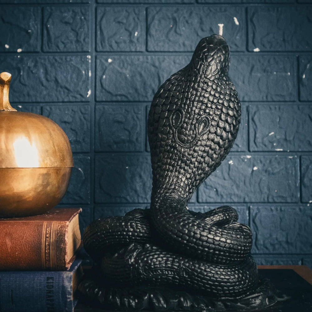 Cobra Pillar Candle