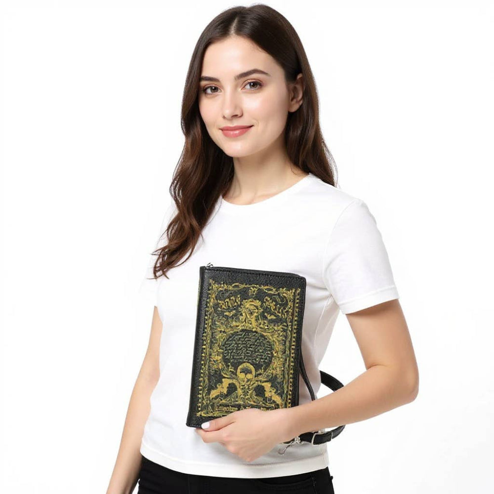 Compendium Of Magick Book Clutch Bag