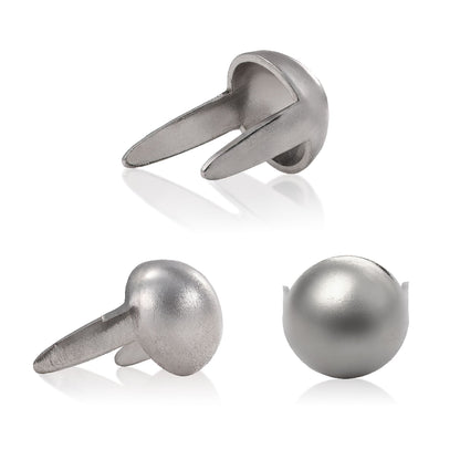 Cone Stud Mini 1/4" Silver