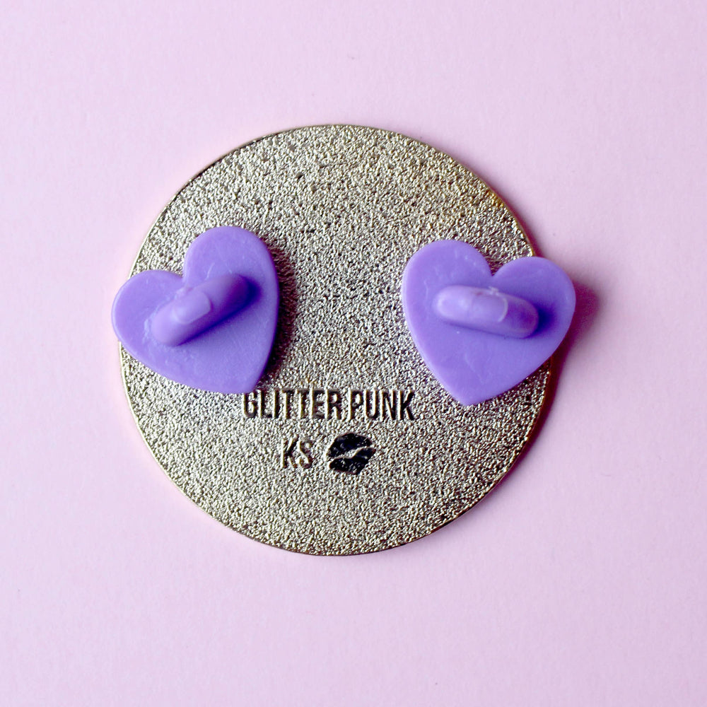 Cosmic Cat Enamel Pin