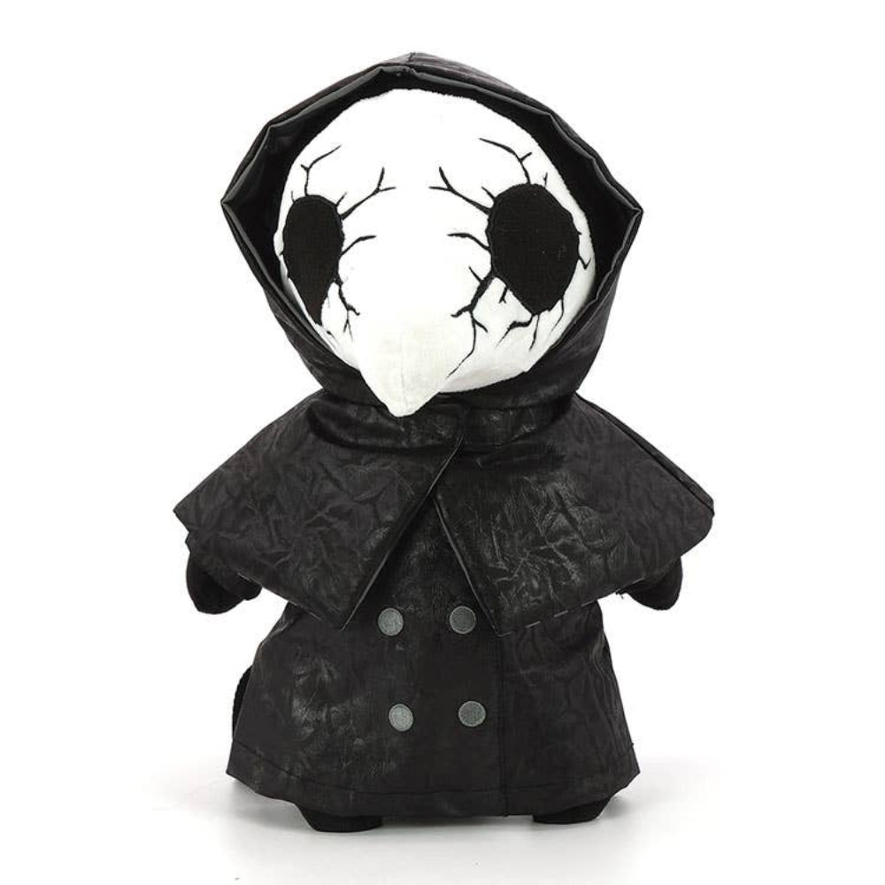Cracked Mask Plague Doctor Plush Backpack