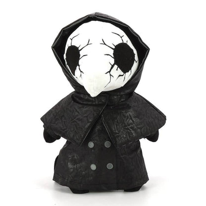 Cracked Mask Plague Doctor Plush Backpack