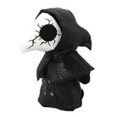 Cracked Mask Plague Doctor Plush Backpack