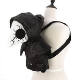 Cracked Mask Plague Doctor Plush Backpack