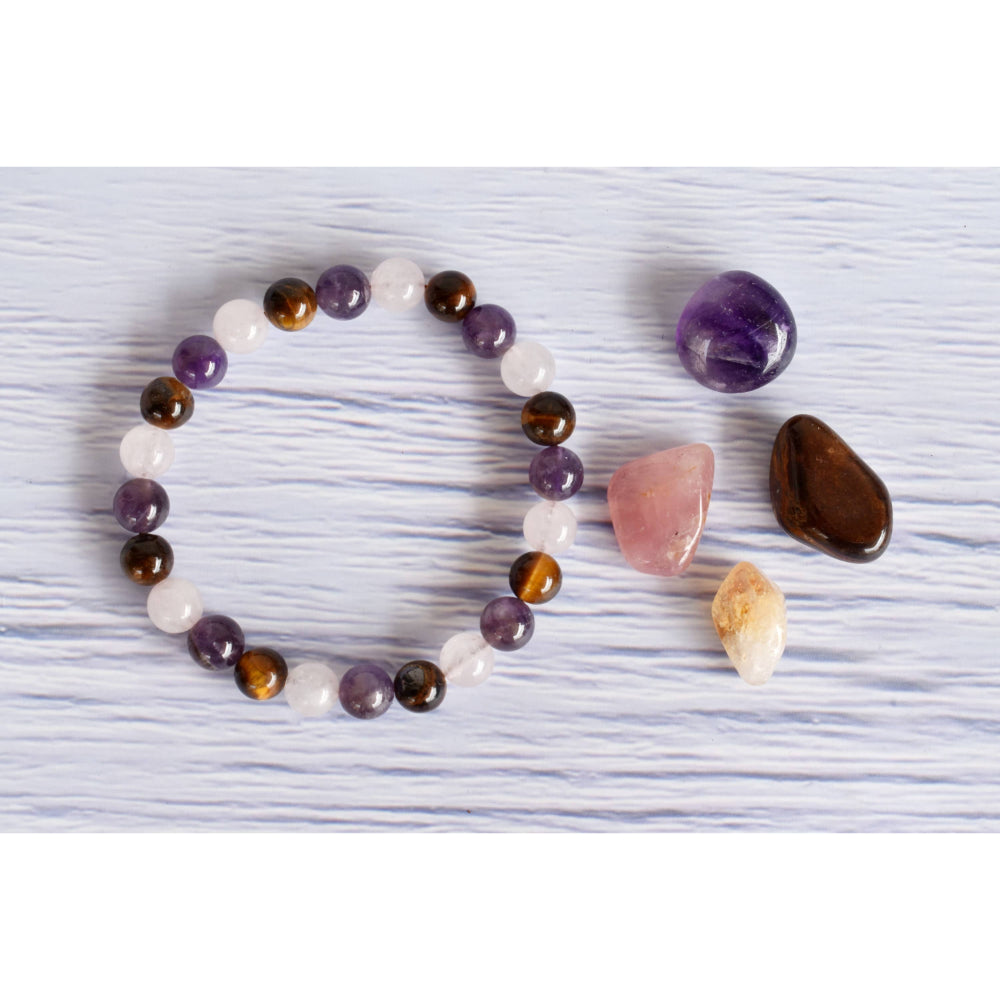 Crystal Gift Set - Anxiety Relief Witchcraft Soothing Crystals   