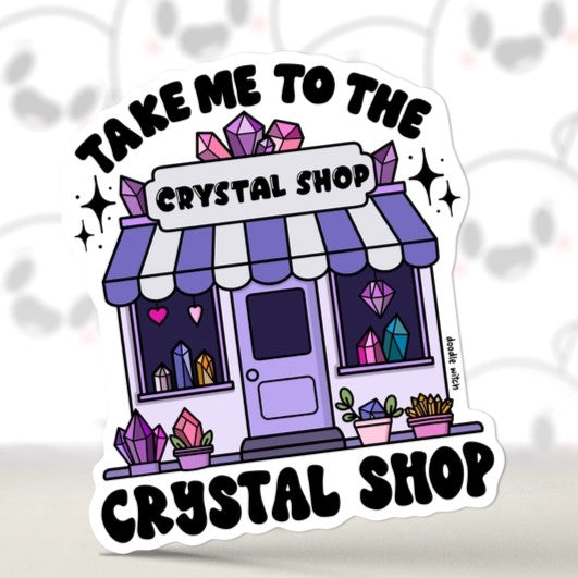 Crystal Shop Sticker