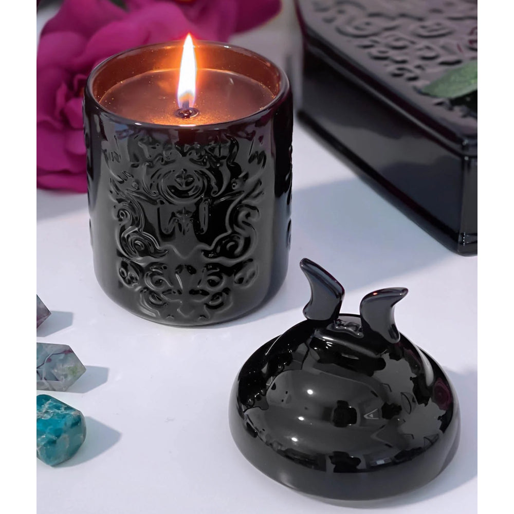Daemon Ceramic Candle Home Decor Killstar   