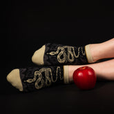 Danger Noodle Snake Ankle Socks