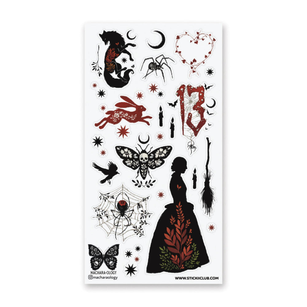 Dark Fairytale Sticker Sheet Sticker STICKII   