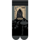 Death Tarot Card Crew Socks