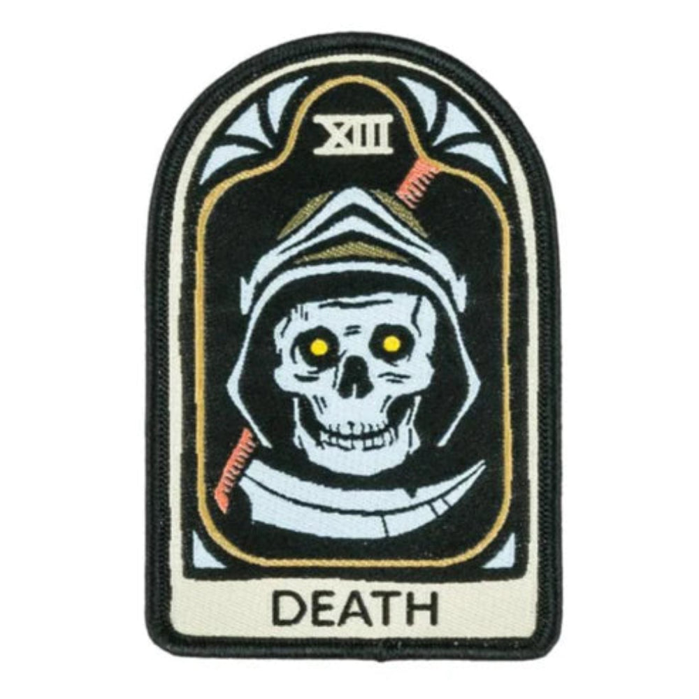 Death Tarot Nouveau Iron On Patch