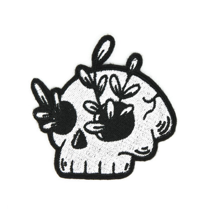 Death Garden Skull Iron on Patch