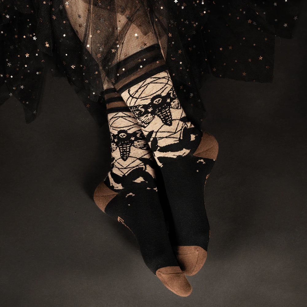 Death’s Head Hawkmoth Crew Socks