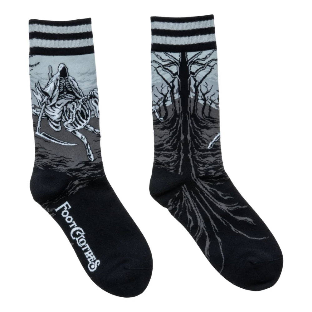 Death on a Pale Horse Crew Socks Clothing FootClothes   