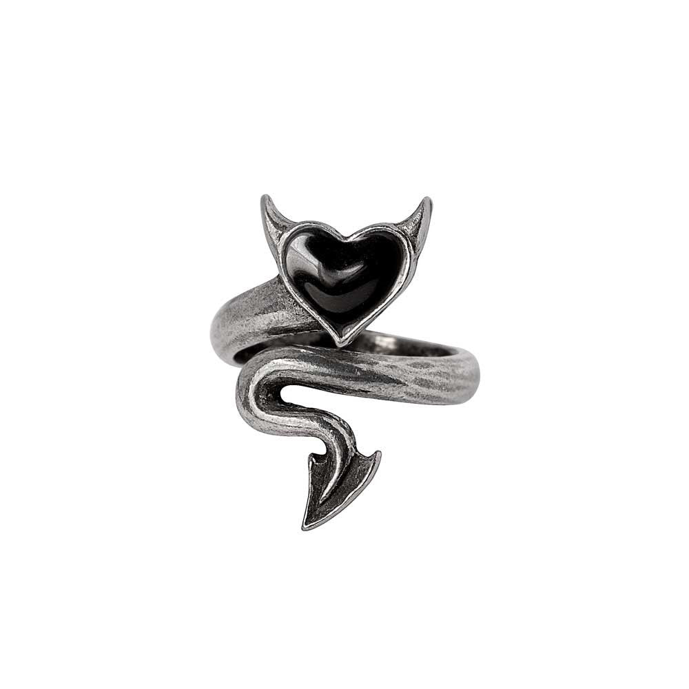 Devil Heart Ring  Alchemy England   