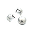 Dome Stud Size 13 Silver