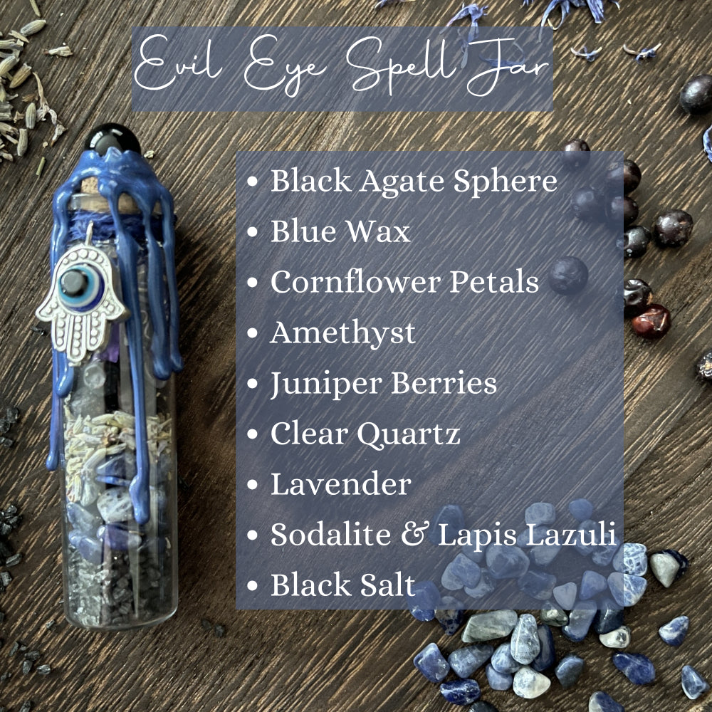 Evil Eye Protection Spell Bottle