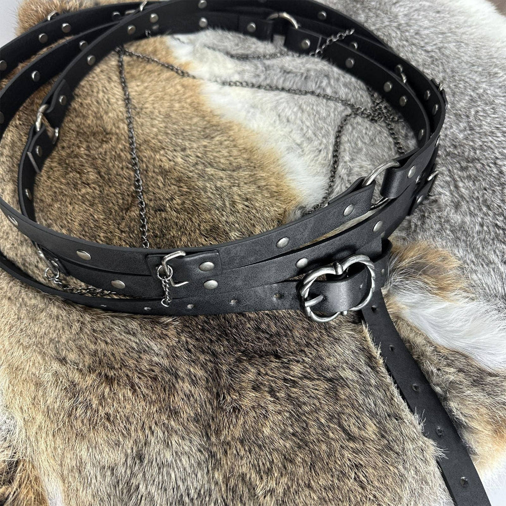 Extra Long Belt with Chains