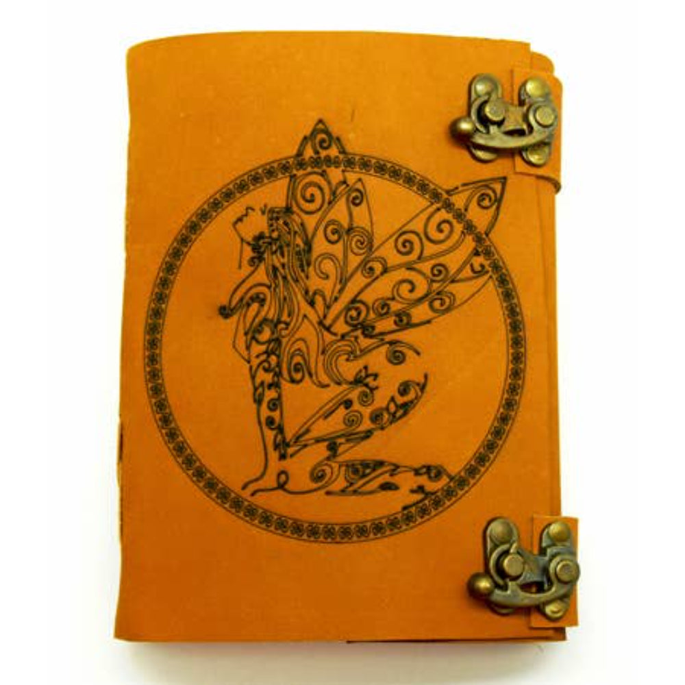 Fairy Embossed Soft Leather Journal