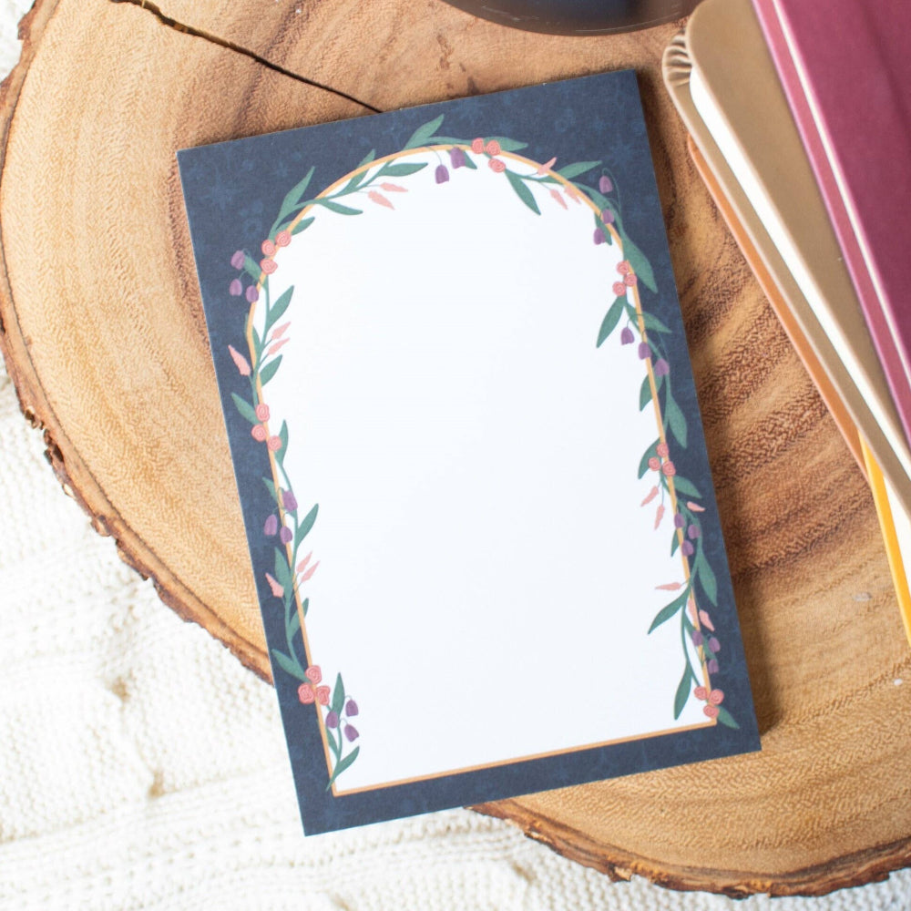 Fantasy Garden Gate Notepad
