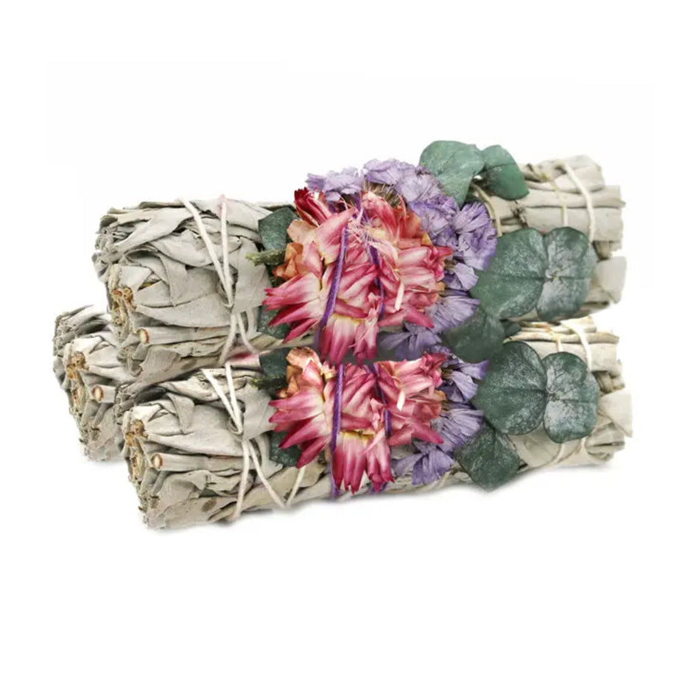 Floral Sage Smoke Cleansing Bundle Fairy Dreams White Sage