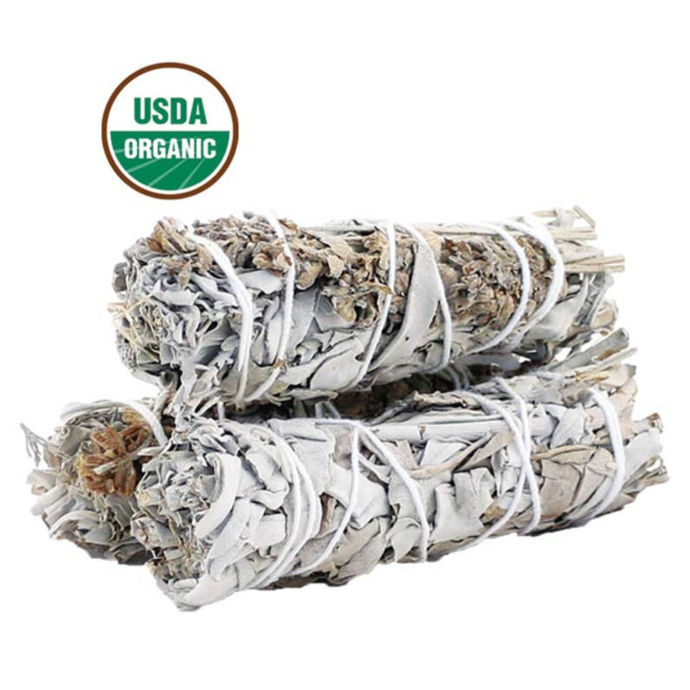 Floral Sage Smoke Cleansing Bundle Lavender and White Sage