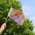 Flower Pride Hand Flag