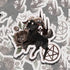 Frolicking Baphy Vinyl Sticker