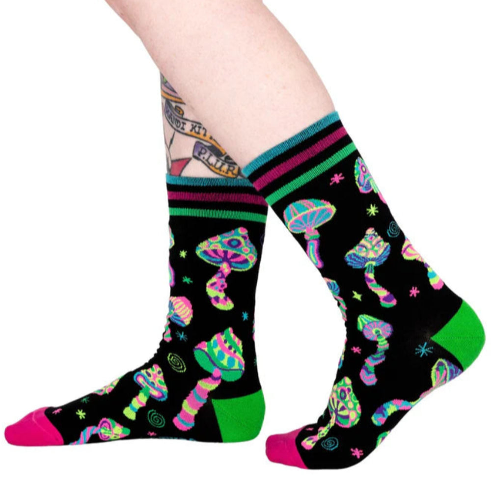 Funky Fungi Crew Socks