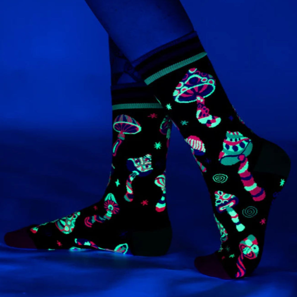 Funky Fungi Crew Socks