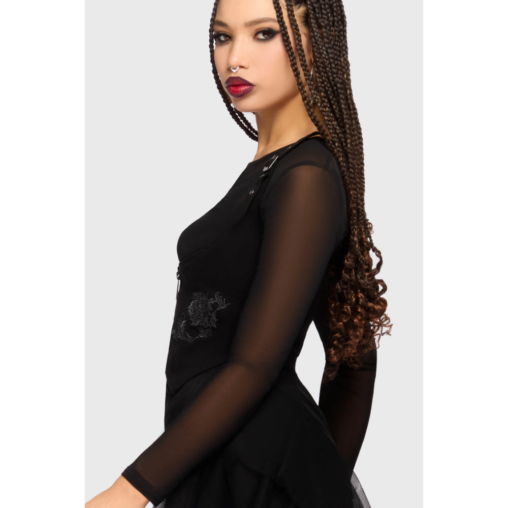 Gaia Adorned Underbust Corset
