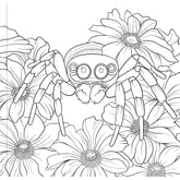 Goth Garden Coloring Book
