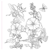 Goth Garden Coloring Book