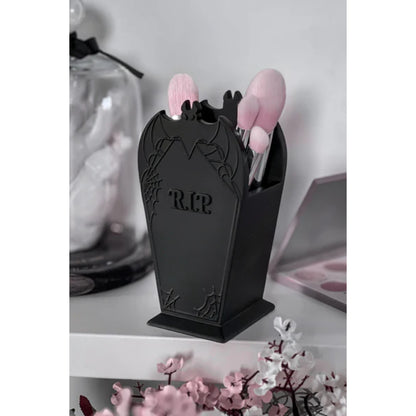 Gravestone Brush Holder