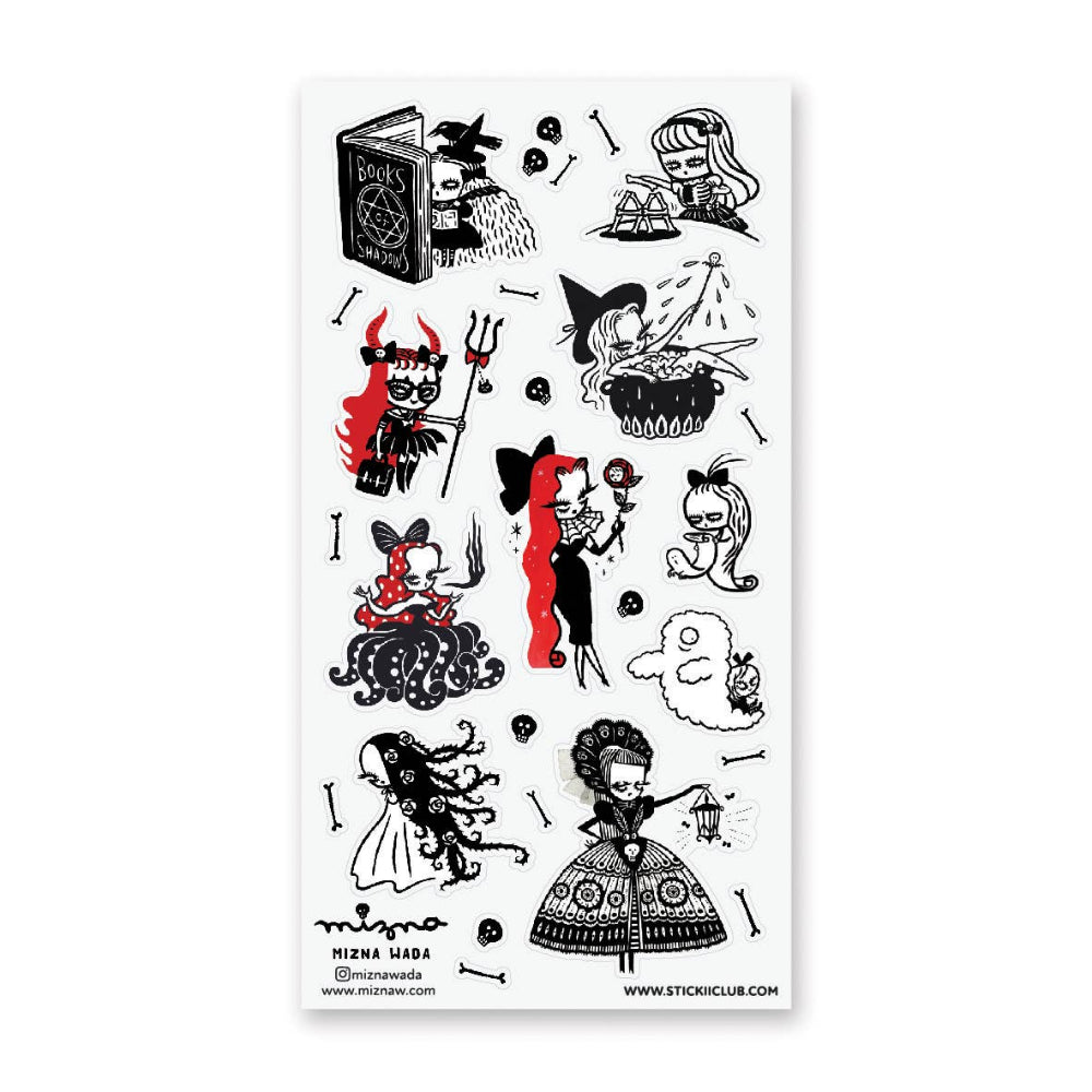 Hauntingly Fabulous Sticker Sheet Sticker STICKII   