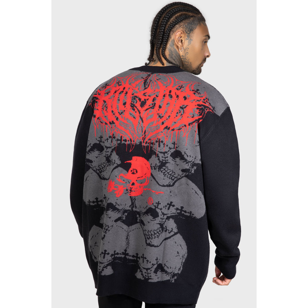 Headstone Knit Cardigan